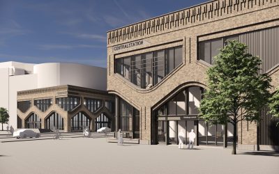 Vi fortsätter bygga Västlänken – nu med spektakulära glaspartier ovan jord